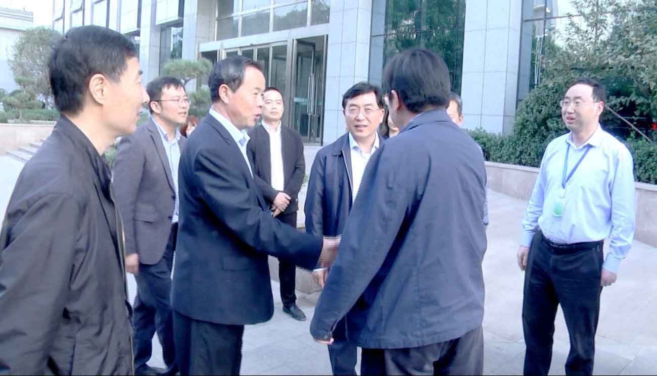 中原區委書記喬聳一行 到新蒲集團調研指導黨建工作